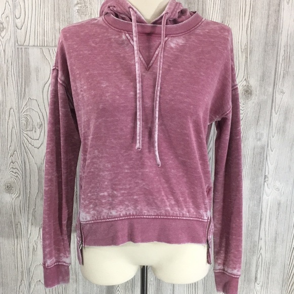 SO Pink Distressed Hoodie Size Small - Picture 1 of 9